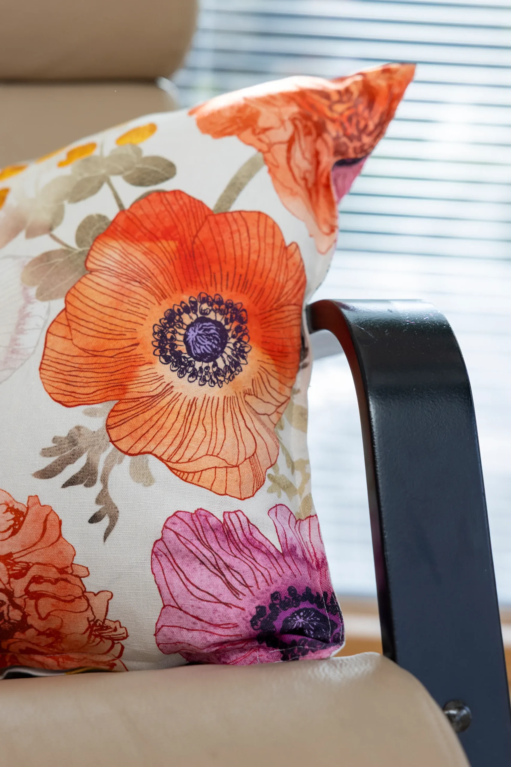 Leinikki Tyynynpäällinen Puuvilla-pellava