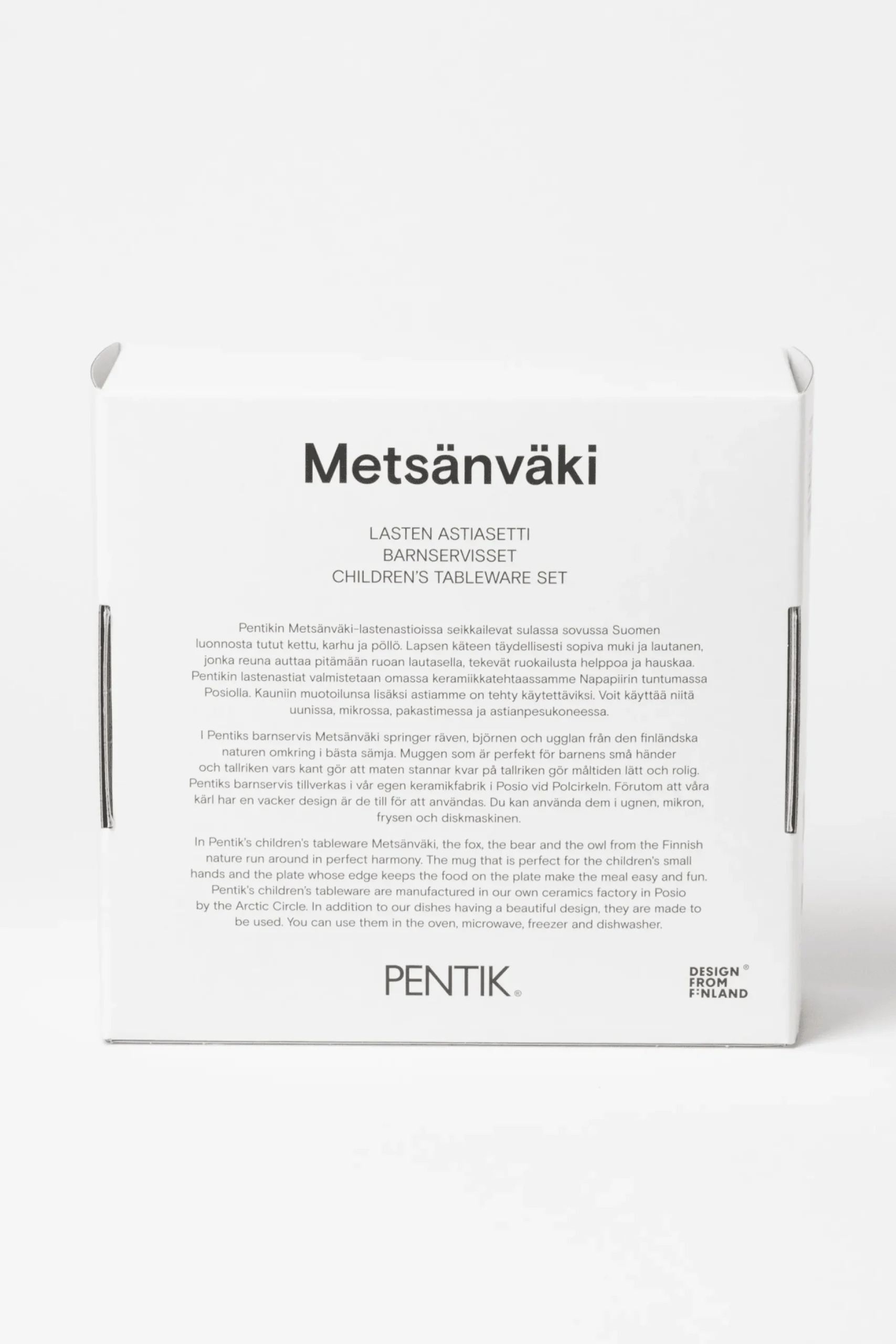 Metsänväki Astiasetti Muki 0,2 l ja Lautanen 18 cm