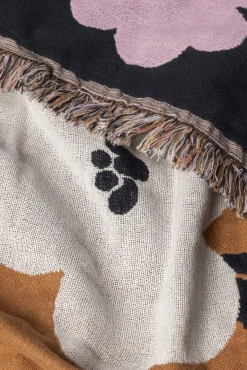 Ruusumalva Torkkupeitto Jacquard