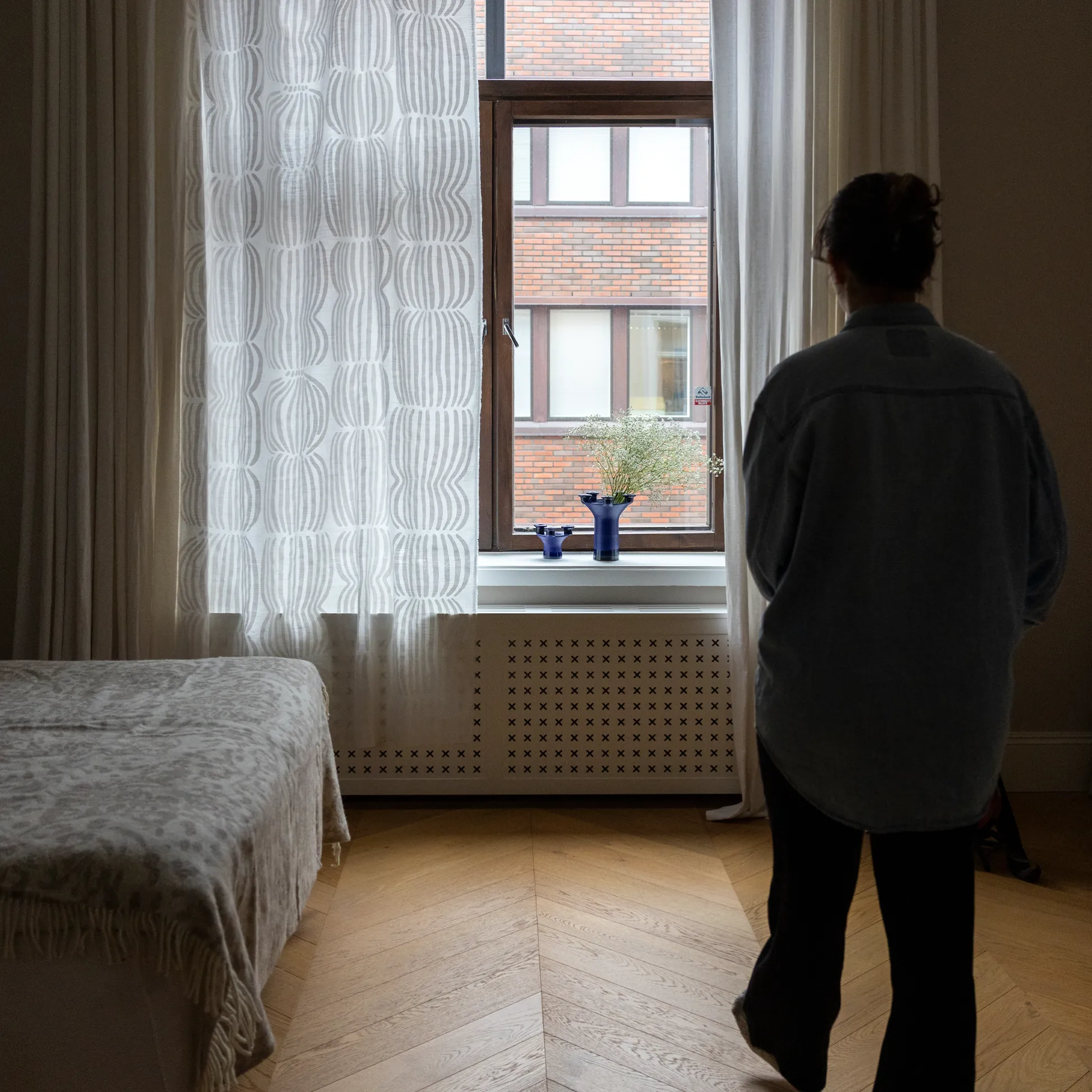 Vilja Puuvillakangas Verholaatu