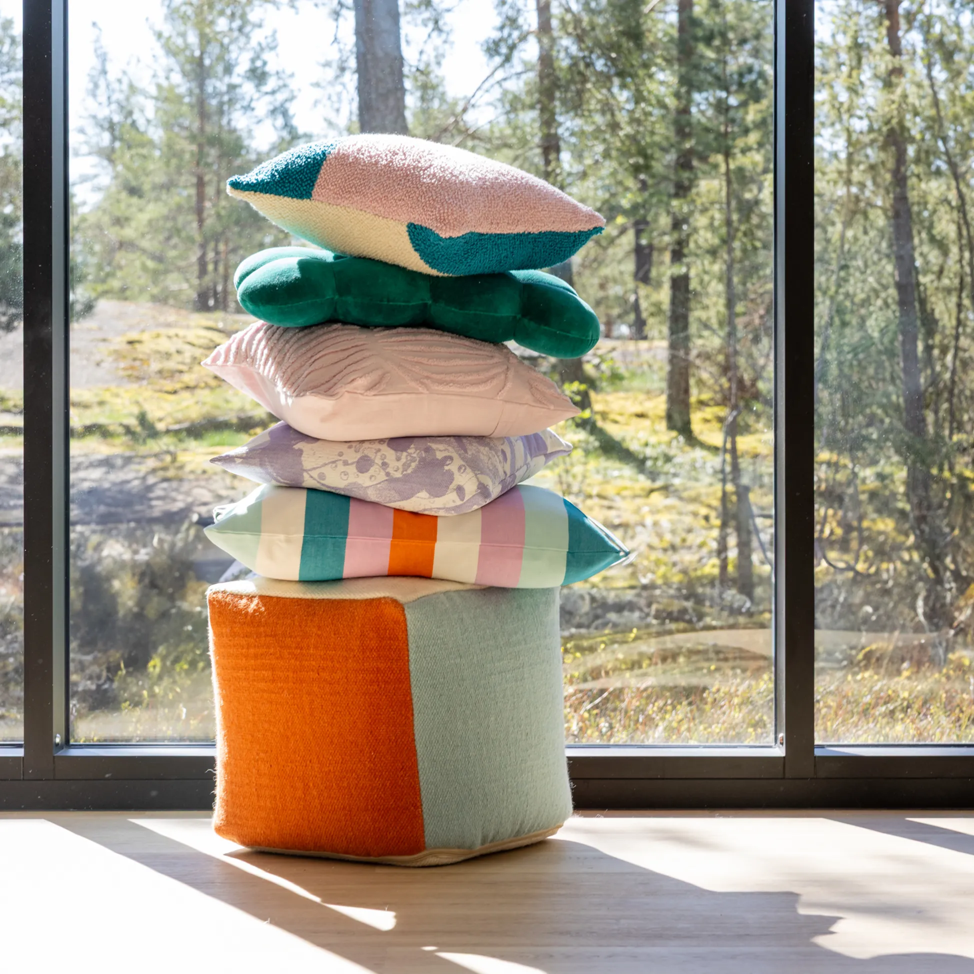 Vilja Tuftattu Tyynynpäällinen